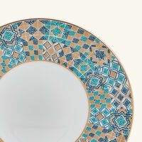 haviland portofino bread butter plate round blue 16cm