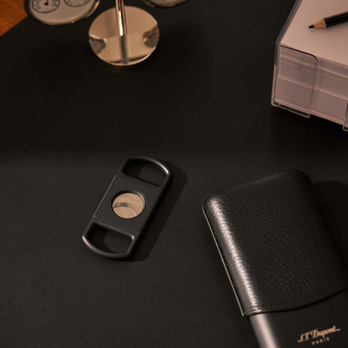 st dupont cigar cutter black