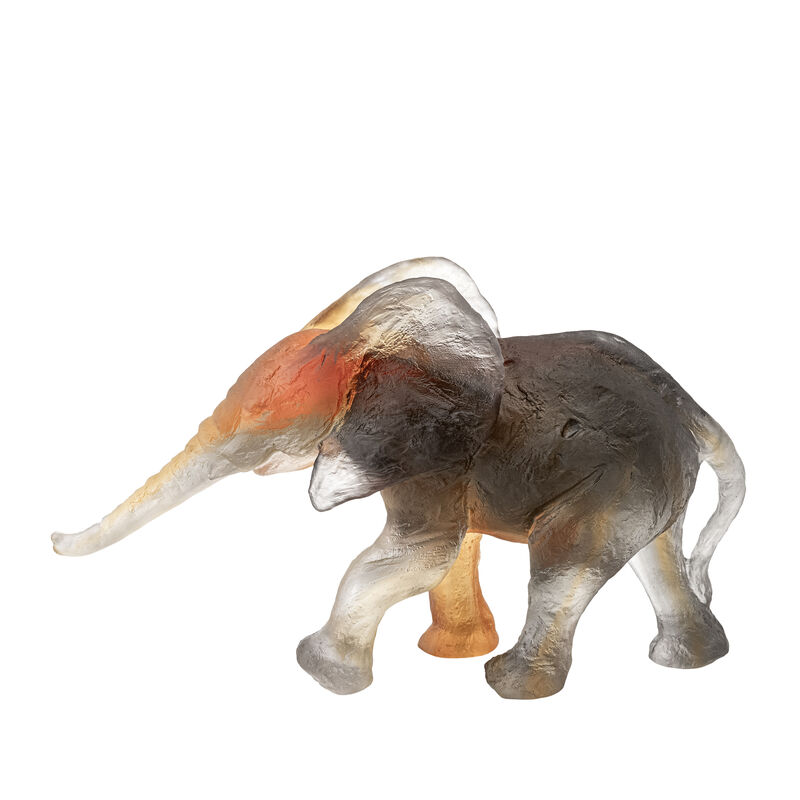 Elephant Savana Medium Sculpture - Limited Edition, large