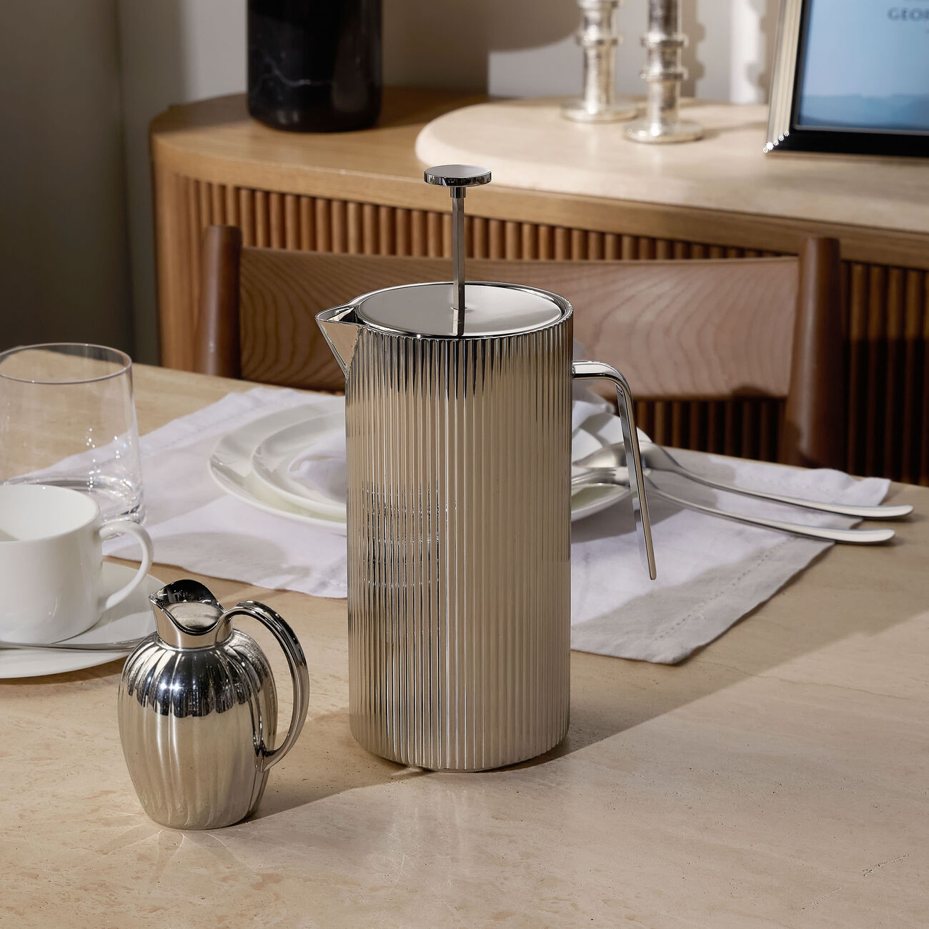 Bernadotte French Coffee Press Clear georg jensen bernadotte french coffee press clear