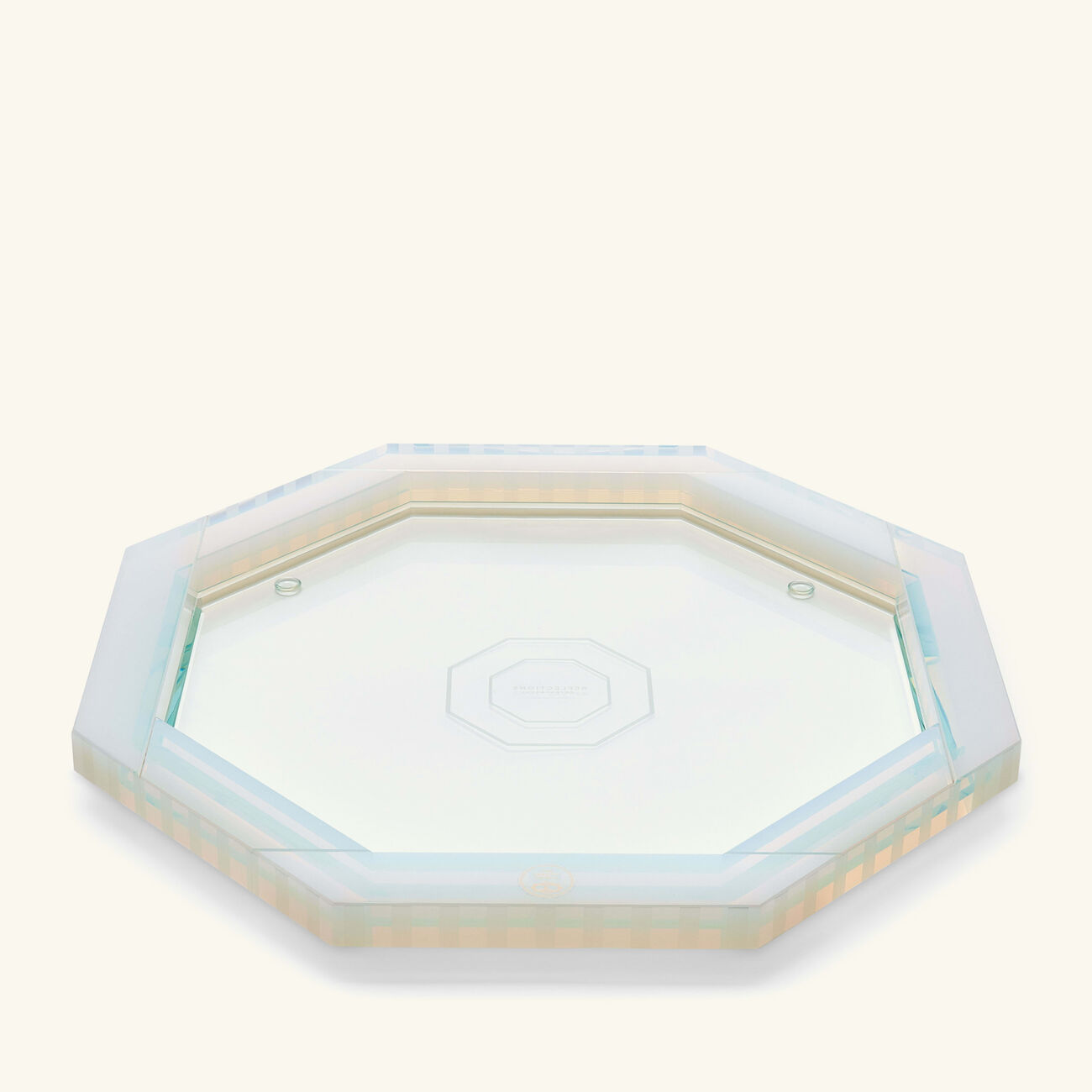Chelsea Tray Octagonal Large White reflections copenhagen chelsea tray octagonal large white