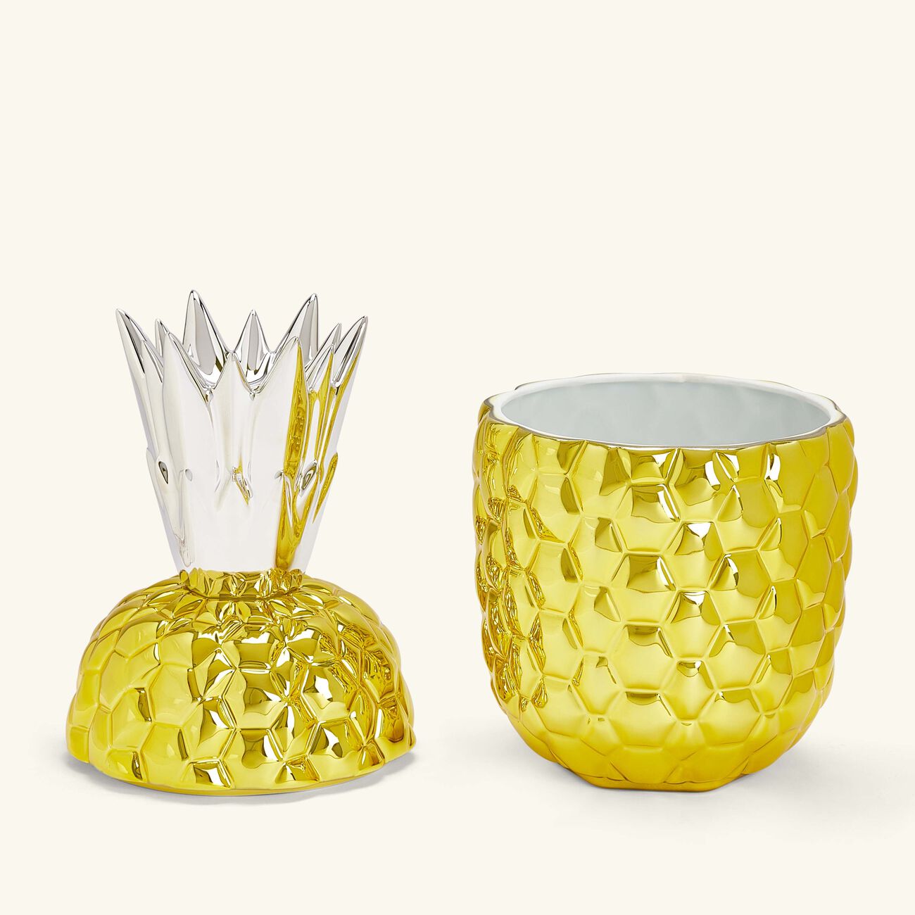 Victoria Pineapple Box Yellow bernardaud victoria pineapple box yellow