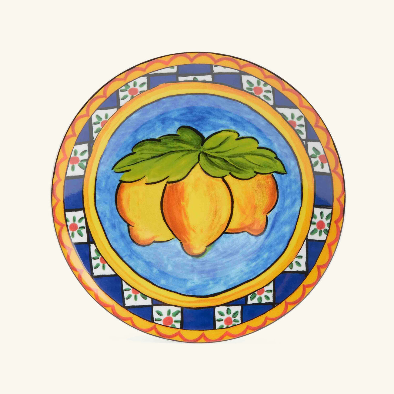 dolce gabbana casa carretto bread plate round 17cm set of 2