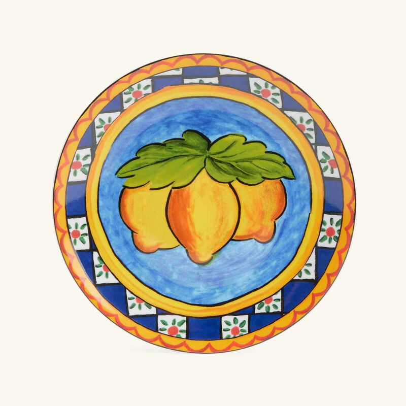 dolce gabbana casa carretto bread plate round 17cm set of 2