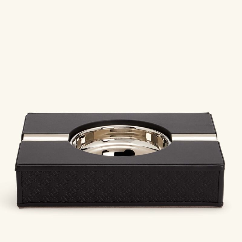 Elie Saab Monogram Ashtray Ebony giobagnara elie saab monogram ashtray ebony