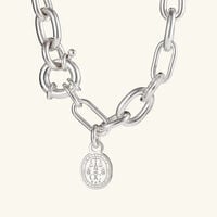 christofle chri chri chain bracelet sterling silver size 1