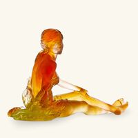 daum vent leger sculpture medium yellow