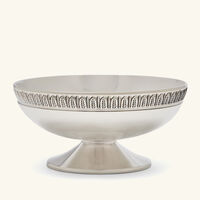 christofle malmaison serving bowl silver plated