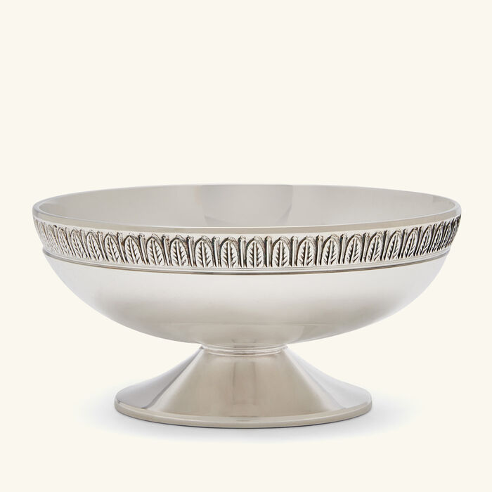 christofle malmaison serving bowl silver plated