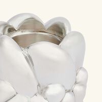 christofle babylone candle holder silver plated