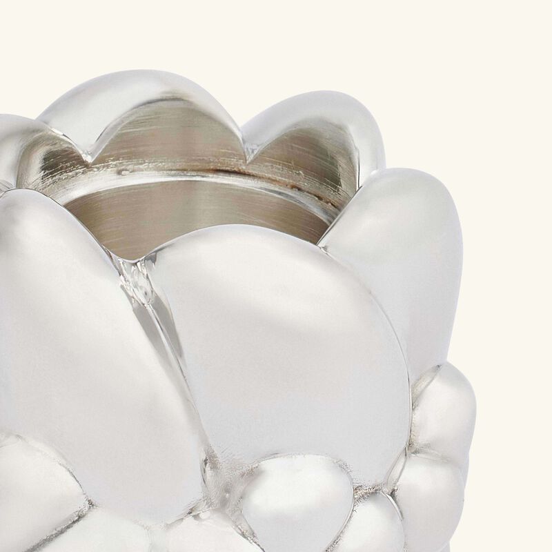 christofle babylone candle holder silver plated