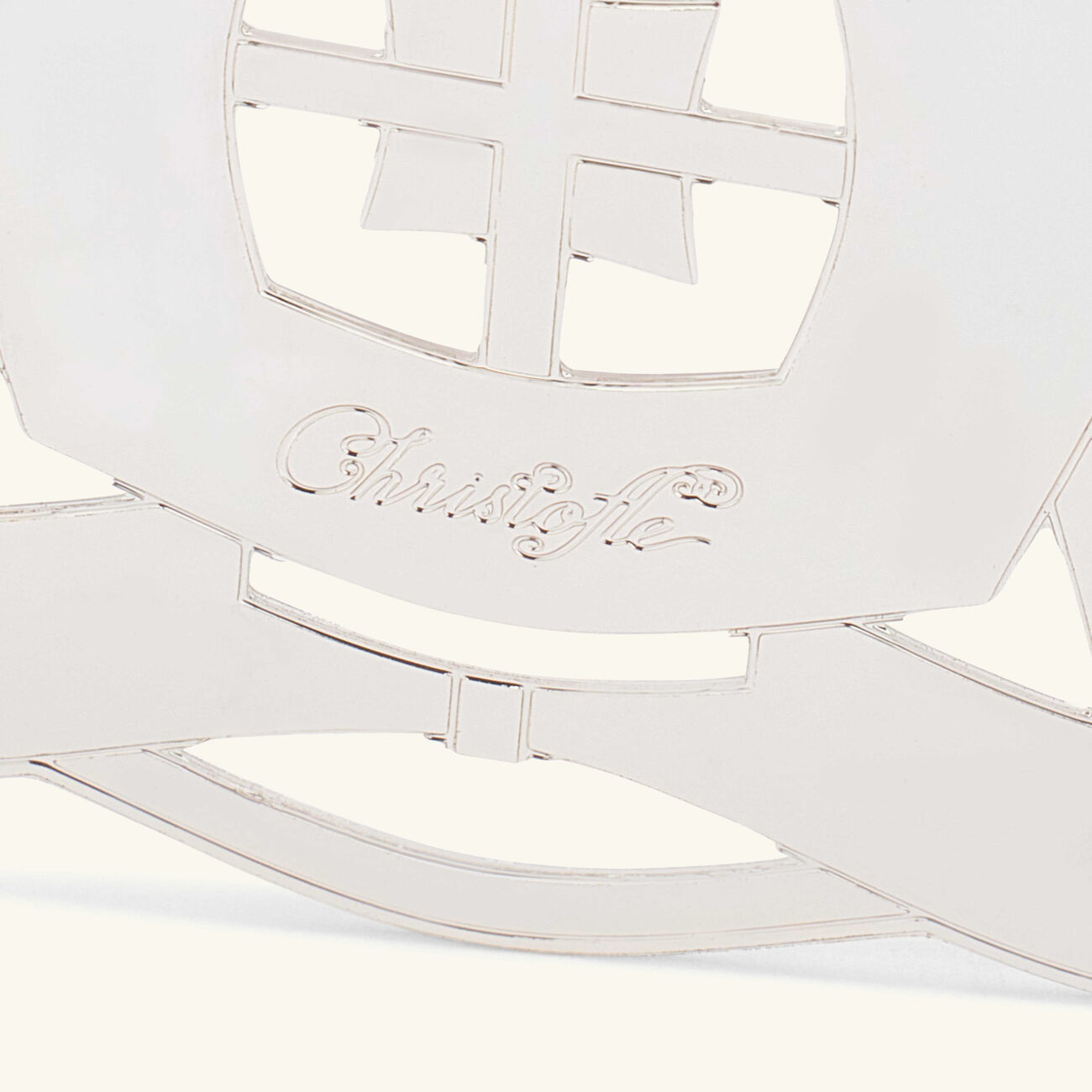 كريستوفل قطعة ديكور سيف دارجان للمناسبات الاحتفالية باللون الفضي