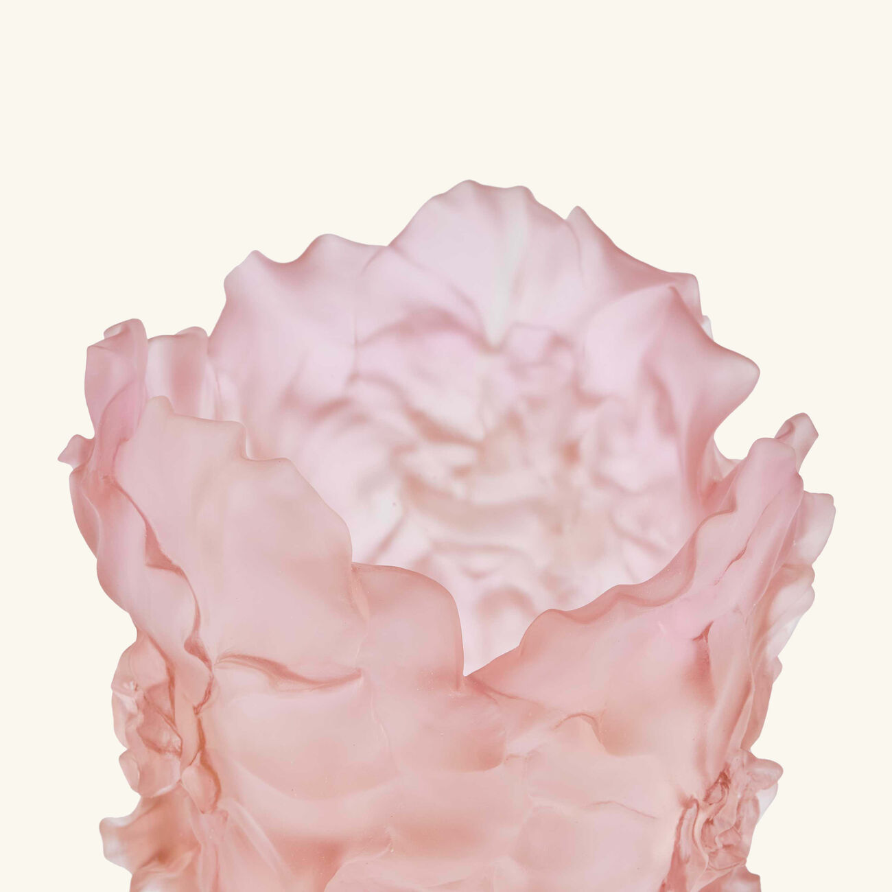 daum camellia vase large pink limited edition