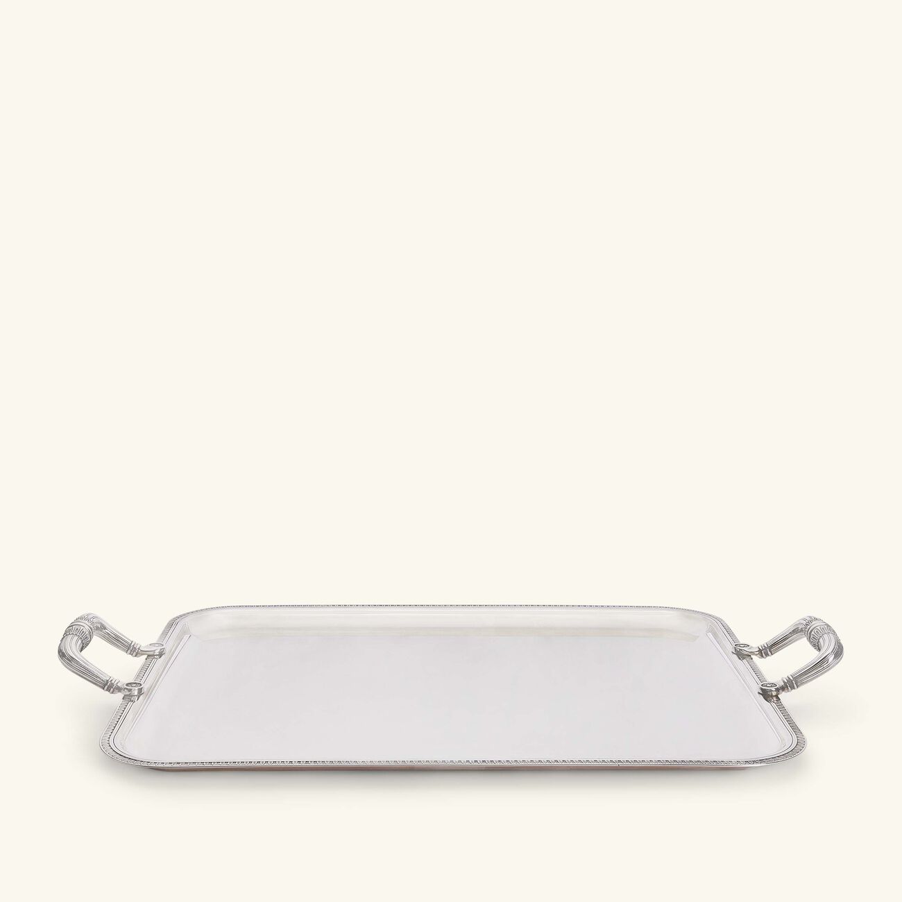 christofle malmaison serving tray rectangular large silver plated