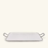 christofle malmaison serving tray rectangular large silver plated