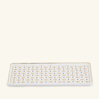 pinto paris kyoto rectangular plate gold star large
