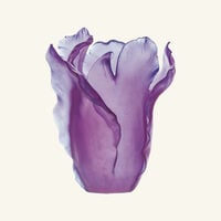 Tulip Vase Medium Ultraviolet daum tulip vase medium ultraviolet