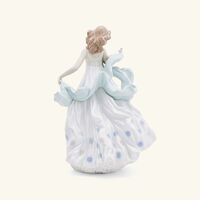 lladro summer serenade sculpture medium blue