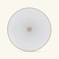 christofle malmaison imp riale dessert plate round white 38cm