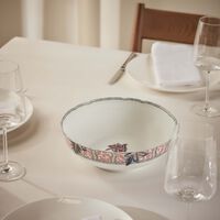 bernardaud collection braqueni salad bowl red 25cm