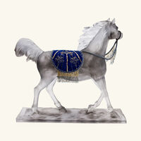 daum the majestic imperial horse sculpture large white