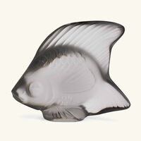lalique fish figurine small clear