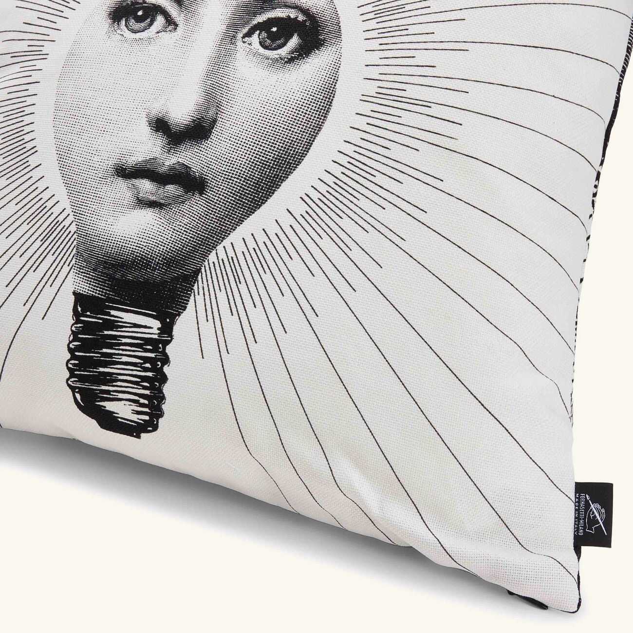 fornasetti abbaglio pillow