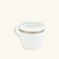 Maille Platine Creamer White bernardaud maille platine creamer white