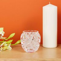 lalique tourbillons vase mini clear