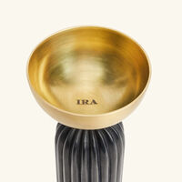 ira udaipur aadya diya tea light holder large black