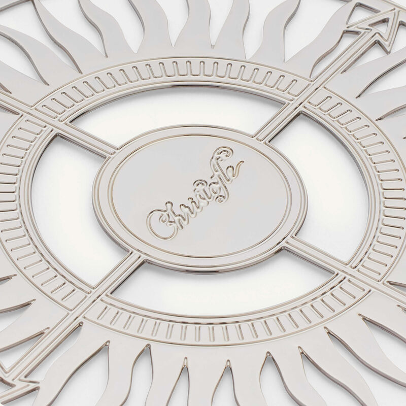 كريستوفل قطعة ديكور ريڤ كوزميك على شكل شمس رقم 1 صغيرة باللون الفضي