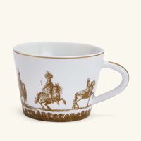 bernardaud versailles enchante set of 4 espresso cups   saucers