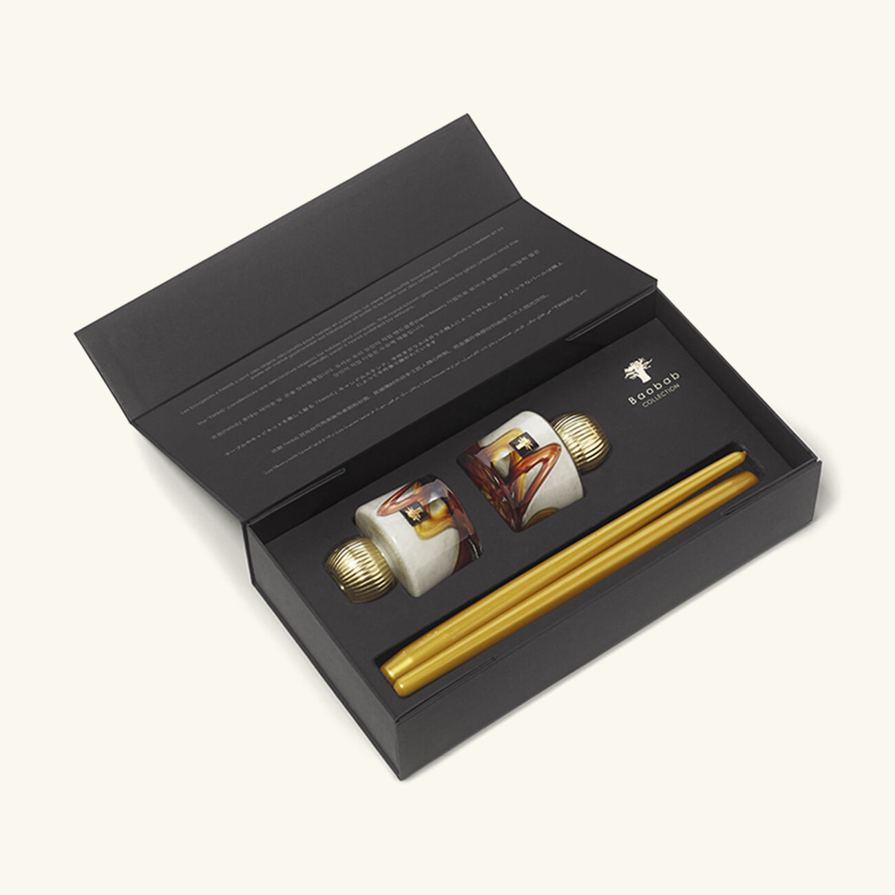 baobab collection nirvana bliss candle set of 2