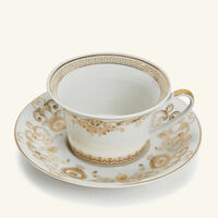 versace medusa gala tea cup set white
