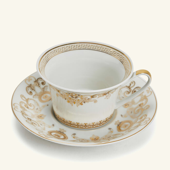 versace medusa gala tea cup set white