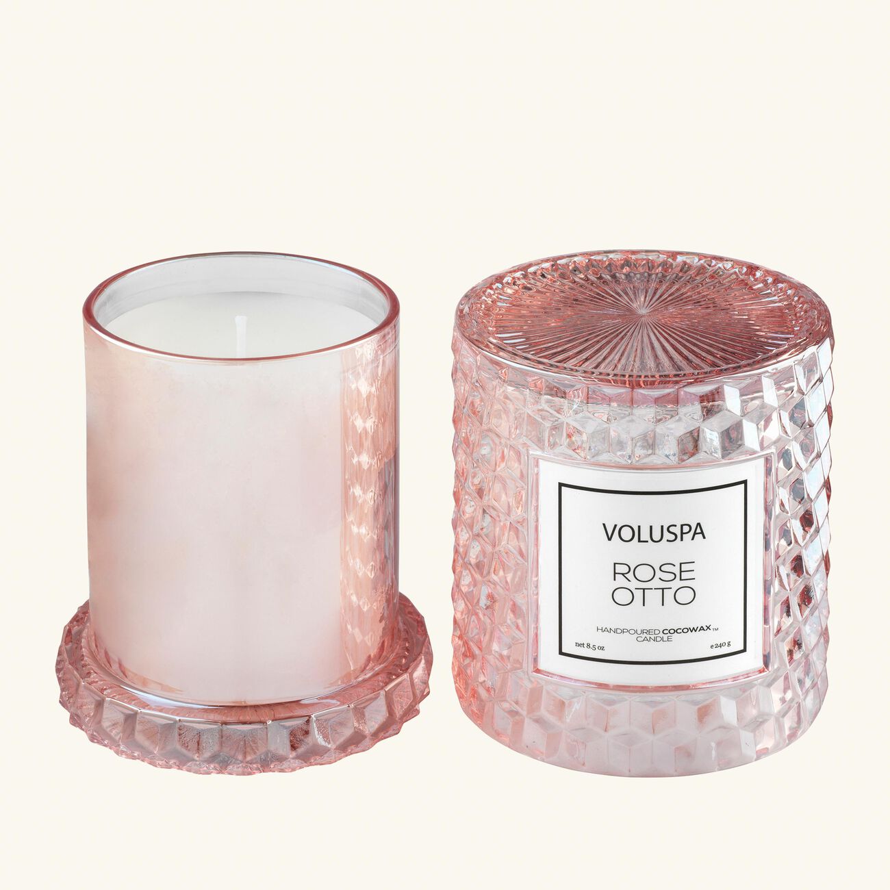 voluspa rose otto candle
