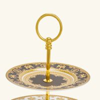 versace i love baroque etagere cake stand black