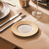 bernardaud canisse bread butter plate round gold 16cm