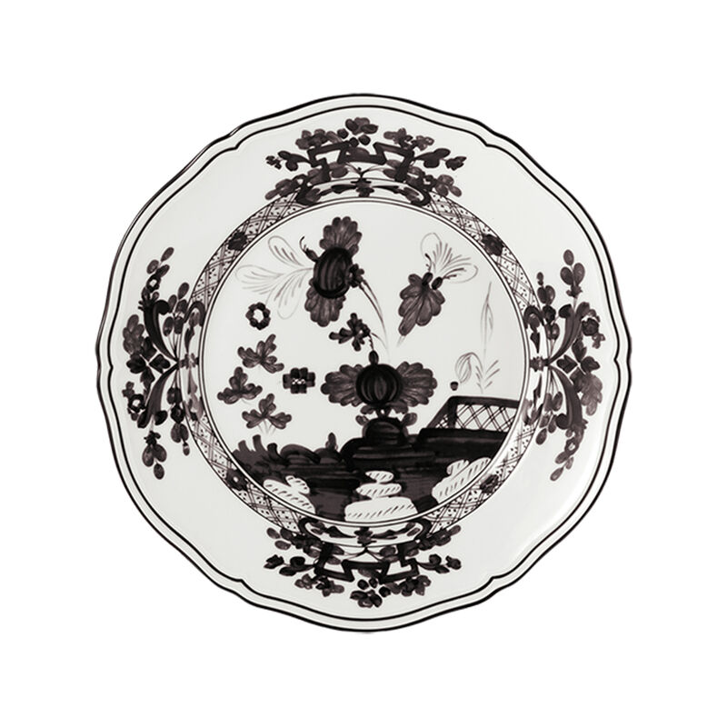 Oriente Italiano Grey Charger Plate, large