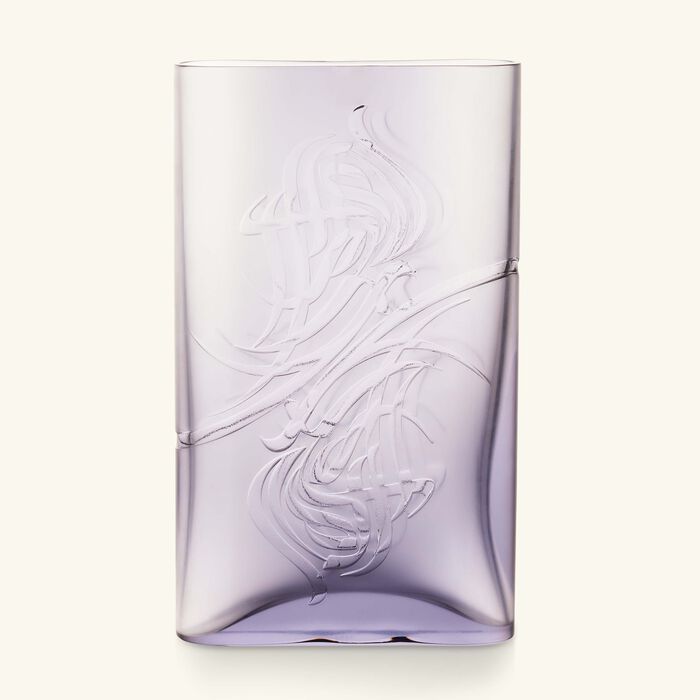 mario cioni   c oval shadow vase small clear