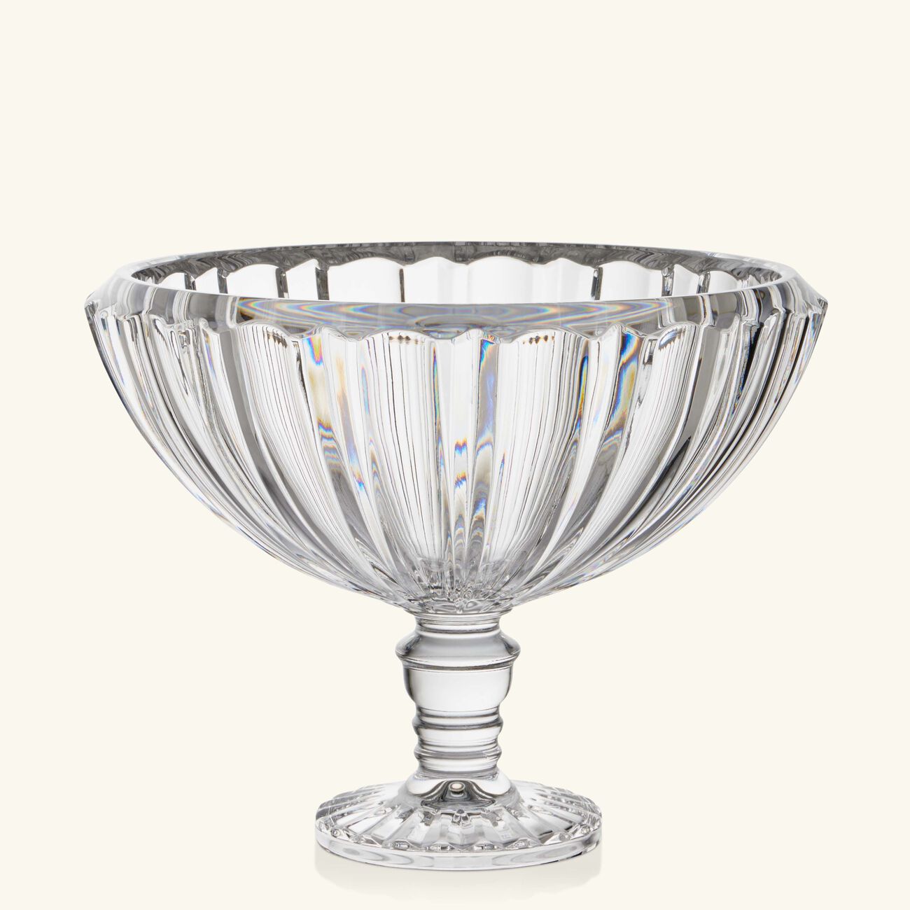 ماريو تشيوني وعاء ديكور إيرث شفاف بحجم كبير