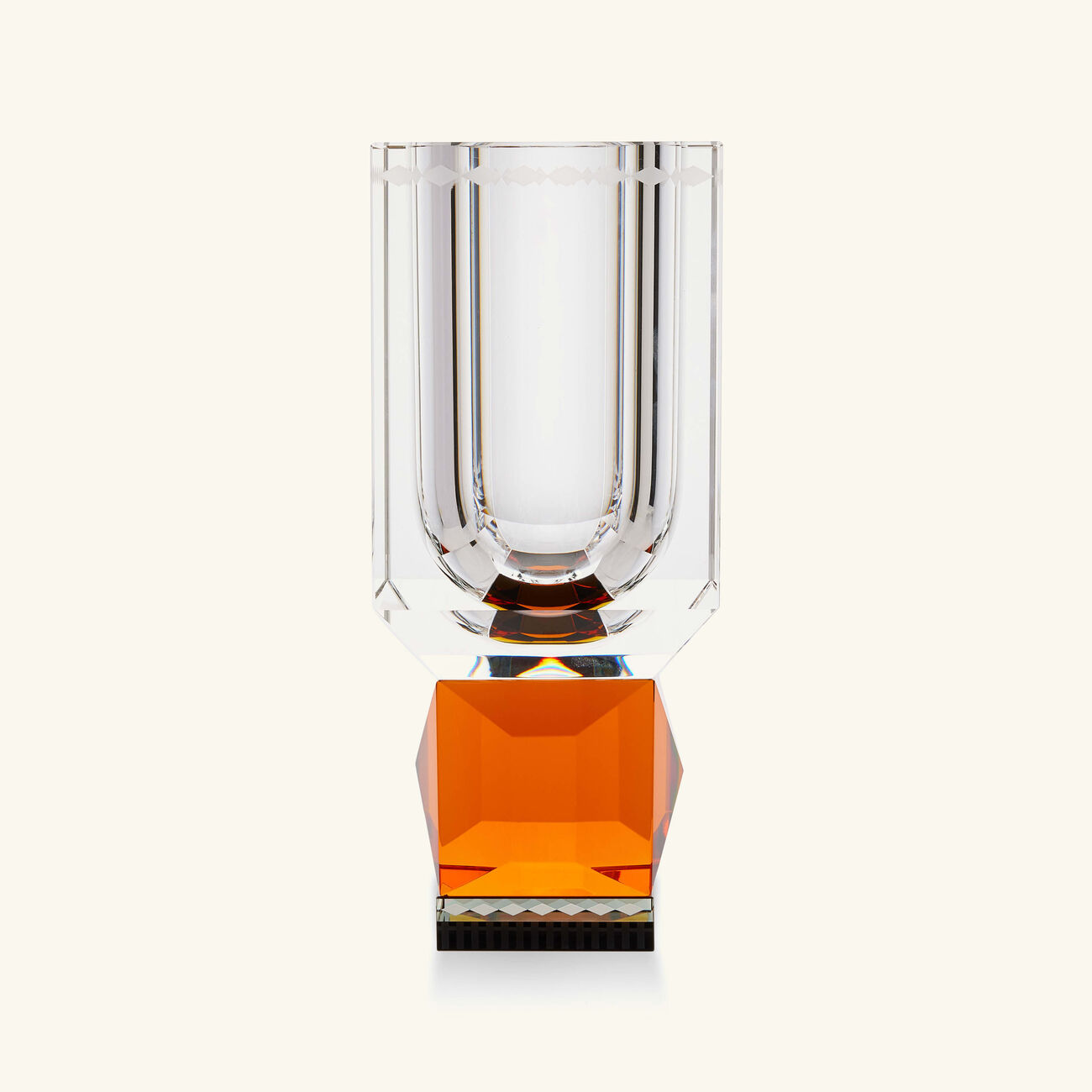 reflections copenhagen ohio crystal vase medium clear