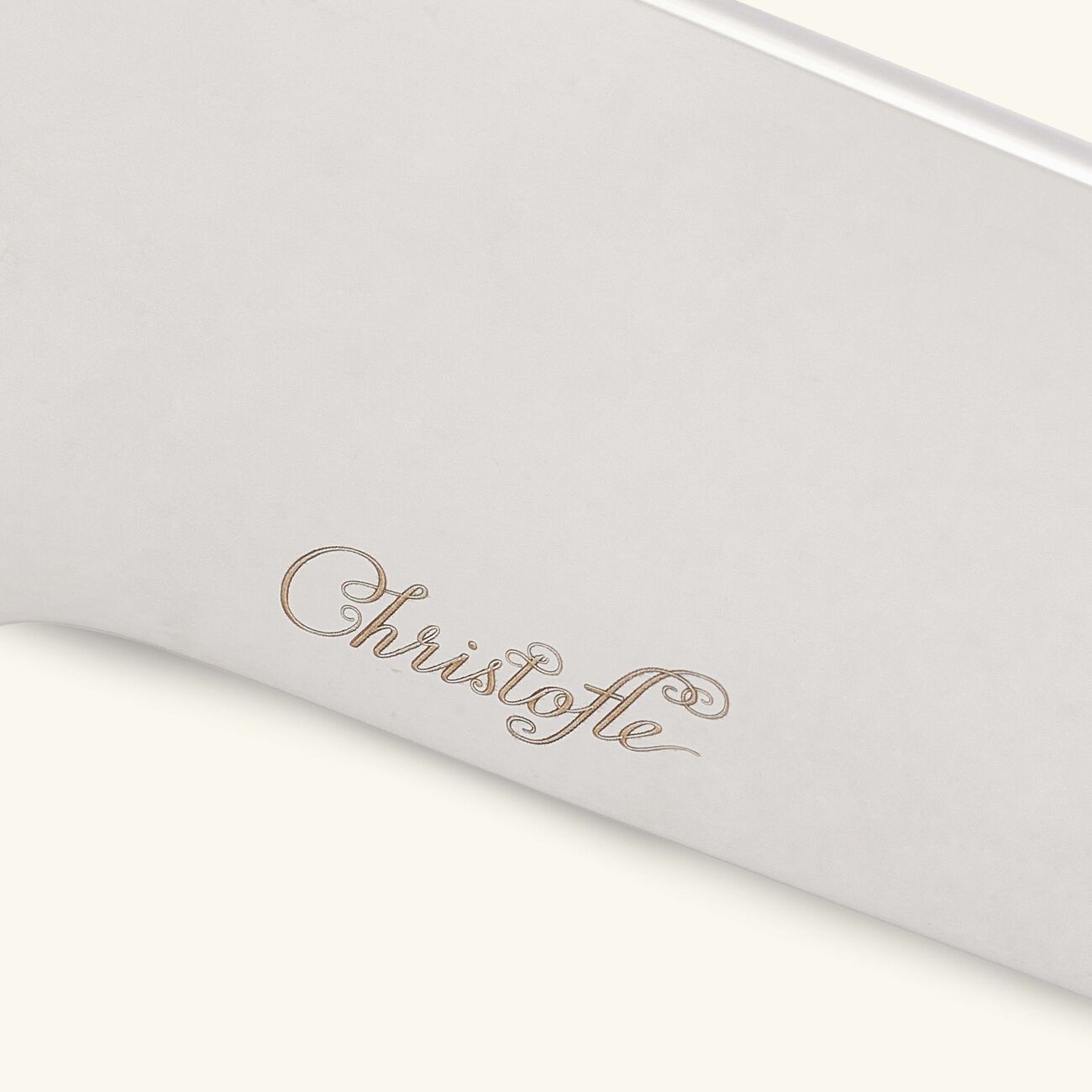 christofle oh ice tongs stainless steel