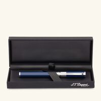 st dupont d initial blue rollerball pen blue