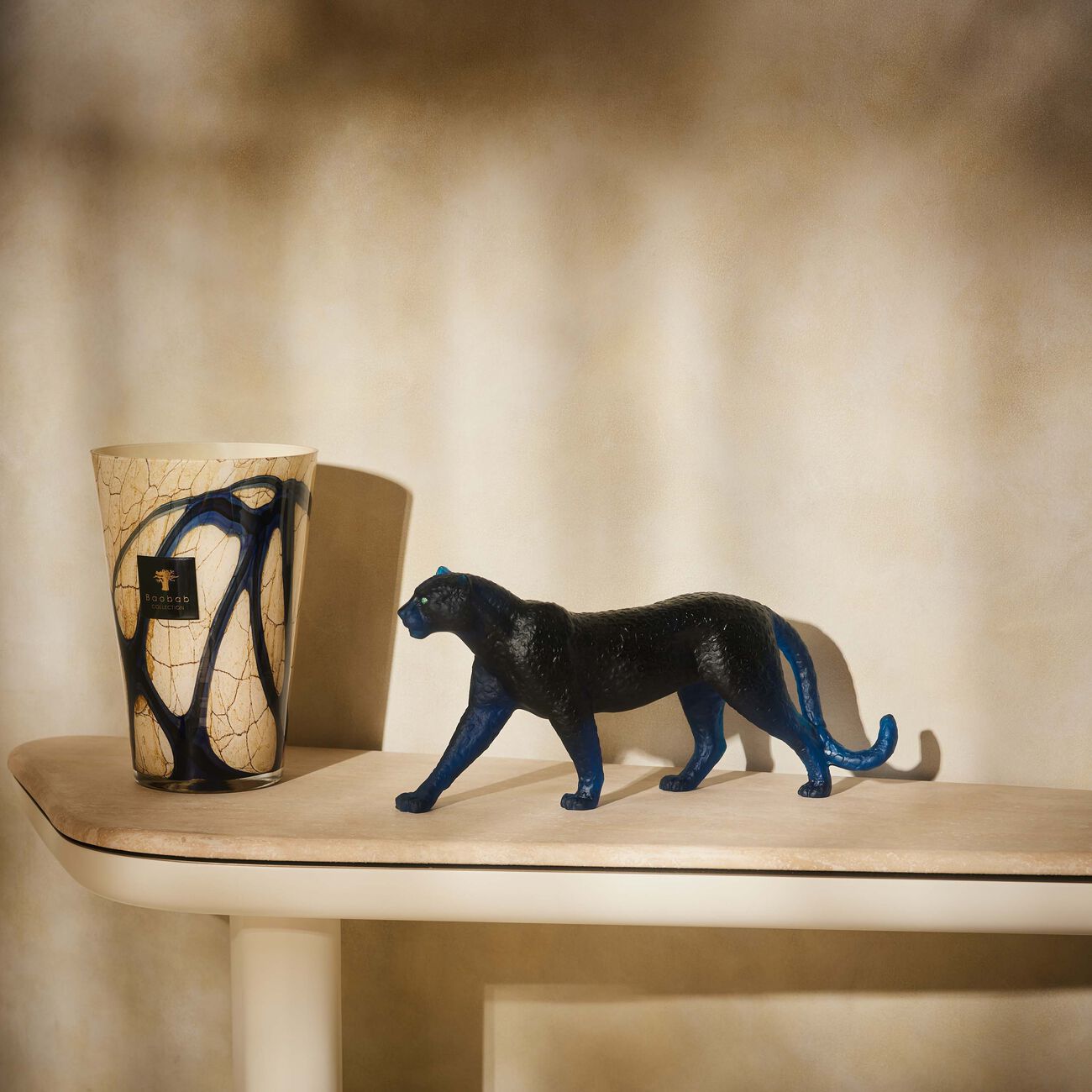 منحوتة فلوريدا بانتر متوسطة زرقاء دوم منحوتة فلوريدا بانتر متوسطة زرقاء