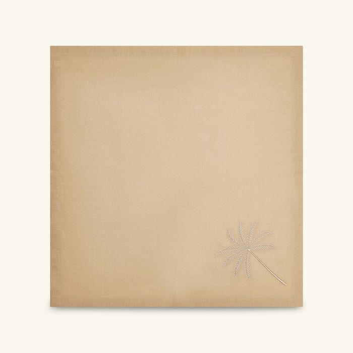 Palm Tree Napkin Brown