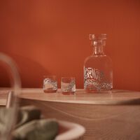 Qamar Drinking Set Clear Set of 7 dimlaj qamar drinking set clear set of 7