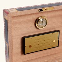 elie bleu flora de alba cigar humidor black