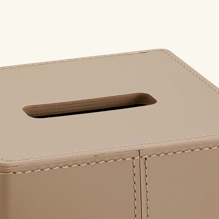giobagnara narciso square tissue box brown