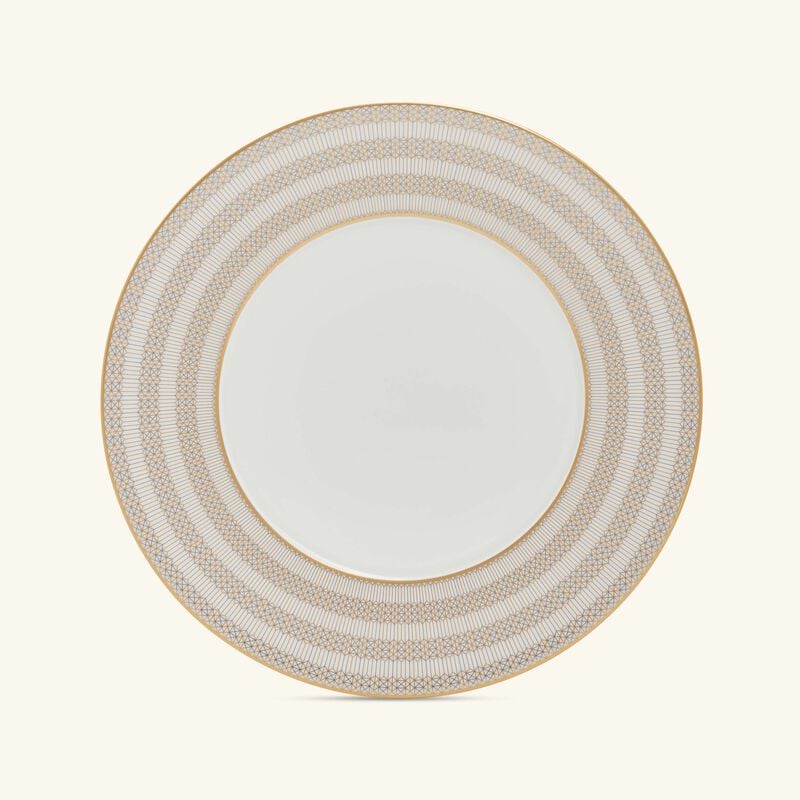 Arcadia Dinner Plate Round Gold 27cm Set of 2 baccarat arcadia dinner plate round gold 27cm set of 2